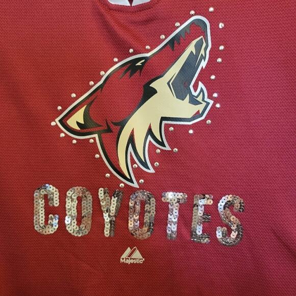 Majestic NHL Phoenix Coyotes Jersey Medium - Picture 6 of 8